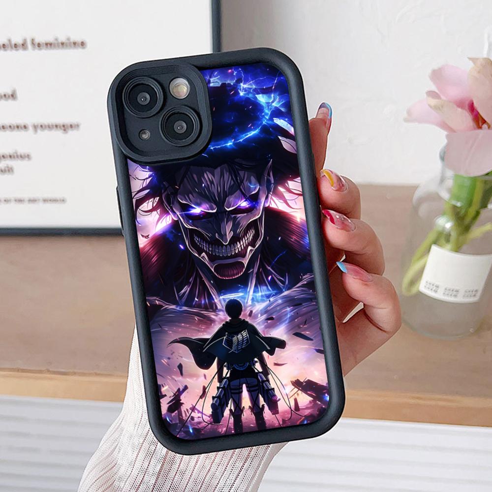 AOT Eren Yeager Thicken TPU Mobile Phone Case for iPhone 17 16 15 14 13 12 11 Air Pro Max Plus Colorful Cover iPhone 13
AOT Eren Yeager Thicken TPU Mobile Phone Case for iPhone 17 16 15 14 13 12 11 Air Pro Max Plus Colorful Cover iPhone 13