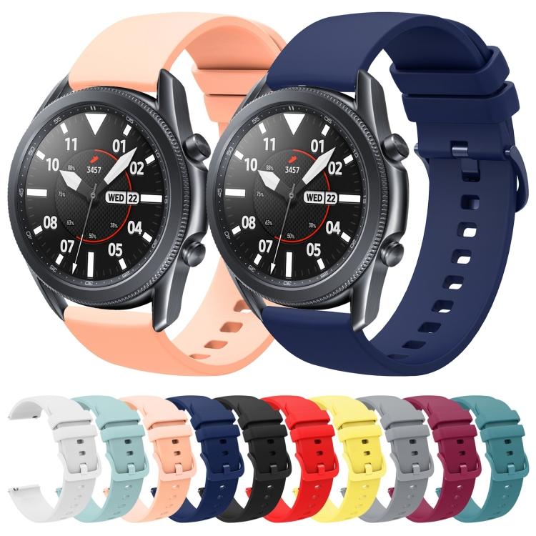 Для Samsung Galaxy Watch3 45 мм 22 мм однотонный мягкий силиконовый ремешок для часов For Samsung Galaxy Watch3 45mm чёрный
Для Samsung Galaxy Watch3 45 мм 22 мм однотонный мягкий силиконовый ремешок для часов For Samsung Galaxy Watch3 45mm чёрный