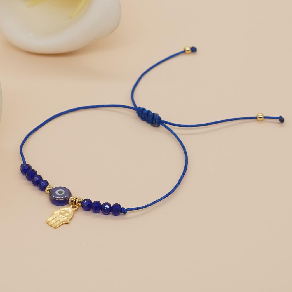 Handmade Devil s Eye Bracelet with Crystal Hand Rope Brings Good Luck
Handmade Devil s Eye Bracelet with Crystal Hand Rope Brings Good Luck