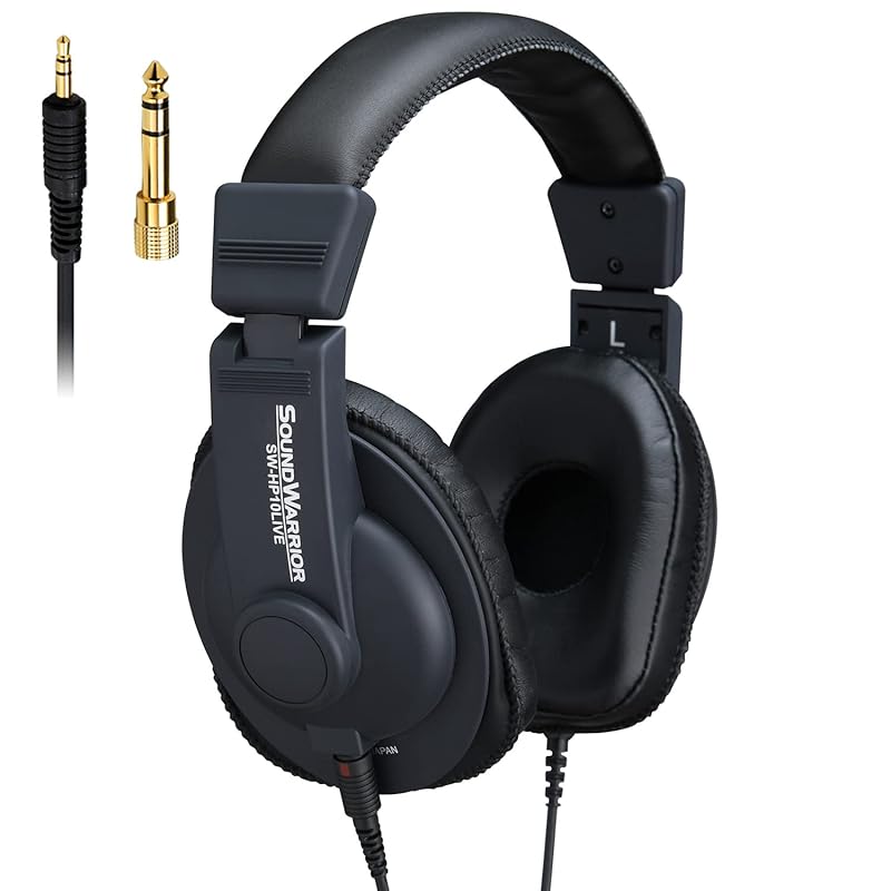 SOUND WARRIOR online live live streaming For viewing headphone headphones Closed type 3.5mm 6.3mm lightweight wired Realism force reproduction made in
SOUND WARRIOR online live live streaming For viewing headphone headphones Closed type 3.5mm 6.3mm lightweight wired Realism force reproduction made in