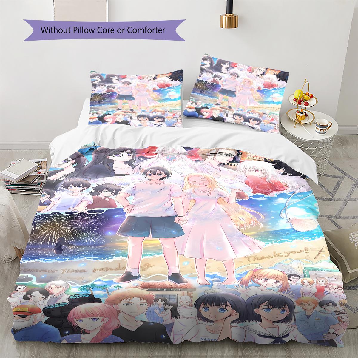 Takopi s Original Sin Pattern Bedding,Quilt Set Quilt Cover Pillowcase Home Birthday Gift (1 * duvet cover + 2 * pillowcase, without core) 135x200cm
Takopi s Original Sin Pattern Bedding,Quilt Set Quilt Cover Pillowcase Home Birthday Gift (1 * duvet cover + 2 * pillowcase, without core) 135x200cm