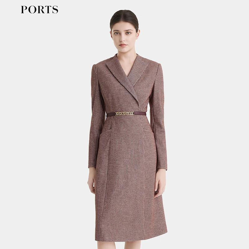 PORTS Женское клетчатое миди-платье с поясом M (US 6)
PORTS Женское клетчатое миди-платье с поясом M (US 6)