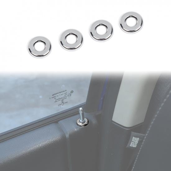 4X Car Door Lock Pin Cover Trim Ring For Dodge RAM 1500 2010+ Chrome Accessories
4X Car Door Lock Pin Cover Trim Ring For Dodge RAM 1500 2010+ Chrome Accessories