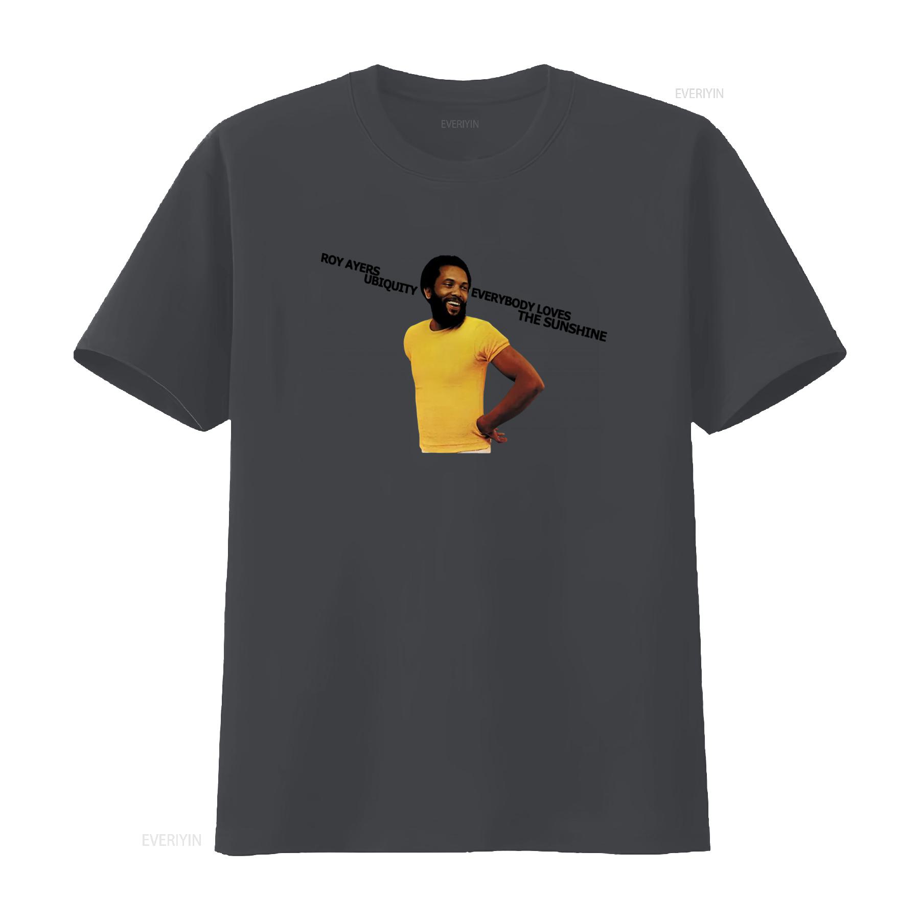 Roy Ayers Ubiquity Everybody Loves The Sunshine Jazz RAMP Vintage Hip Hop T Shirt vintage Washed Soft Breathable 4XL
Roy Ayers Ubiquity Everybody Loves The Sunshine Jazz RAMP Vintage Hip Hop T Shirt vintage Washed Soft Breathable 4XL
