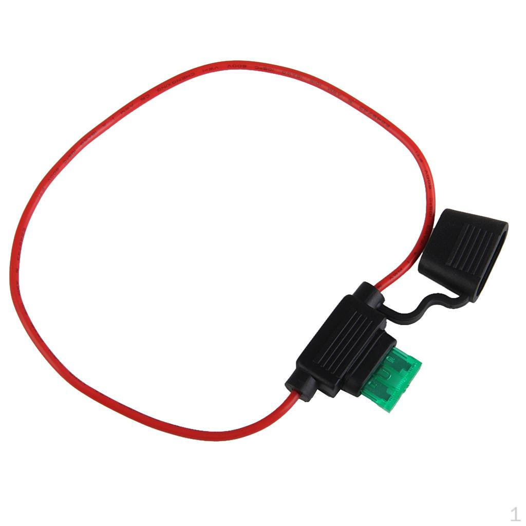 in Line Standard Fuseholder spray proof for 12V 30A
in Line Standard Fuseholder spray proof for 12V 30A