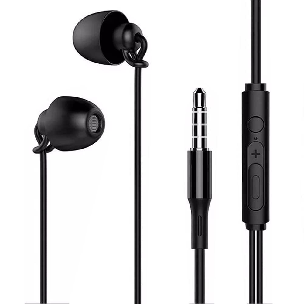 Sleeping earphones for soft earphones for blocks external good sound remote compatible with iPhone for a good ideal for TV commuting to work or black чорний
Sleeping earphones for soft earphones for blocks external good sound remote compatible with iPhone for a good ideal for TV commuting to work or black чорний