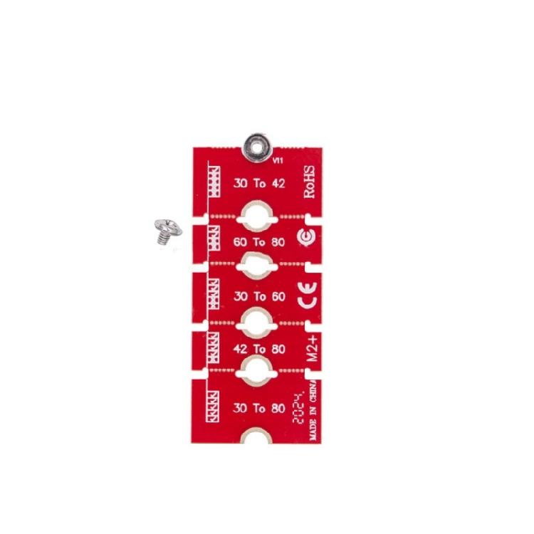 M.2 NGFF/NVME SSDs Length Adapter Brackets, Enhances Cable Management for 2230 2242 2260 2280
M.2 NGFF/NVME SSDs Length Adapter Brackets, Enhances Cable Management for 2230 2242 2260 2280