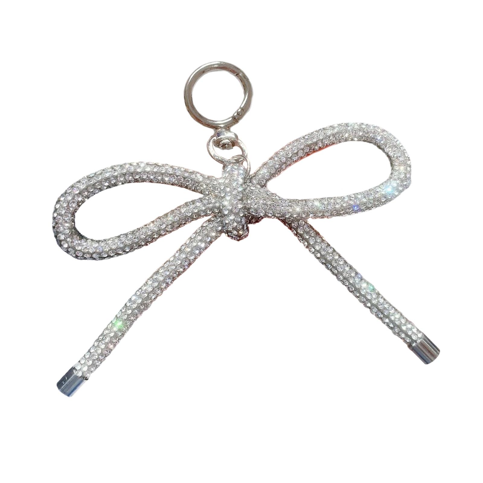 Блестящие брелоки с бантиком из страз, портативный модный аксессуар, подходящий для украшения телефона, сумки, ключей, усиливающий шарм 5
Блестящие брелоки с бантиком из страз, портативный модный аксессуар, подходящий для украшения телефона, сумки, ключей, усиливающий шарм 5