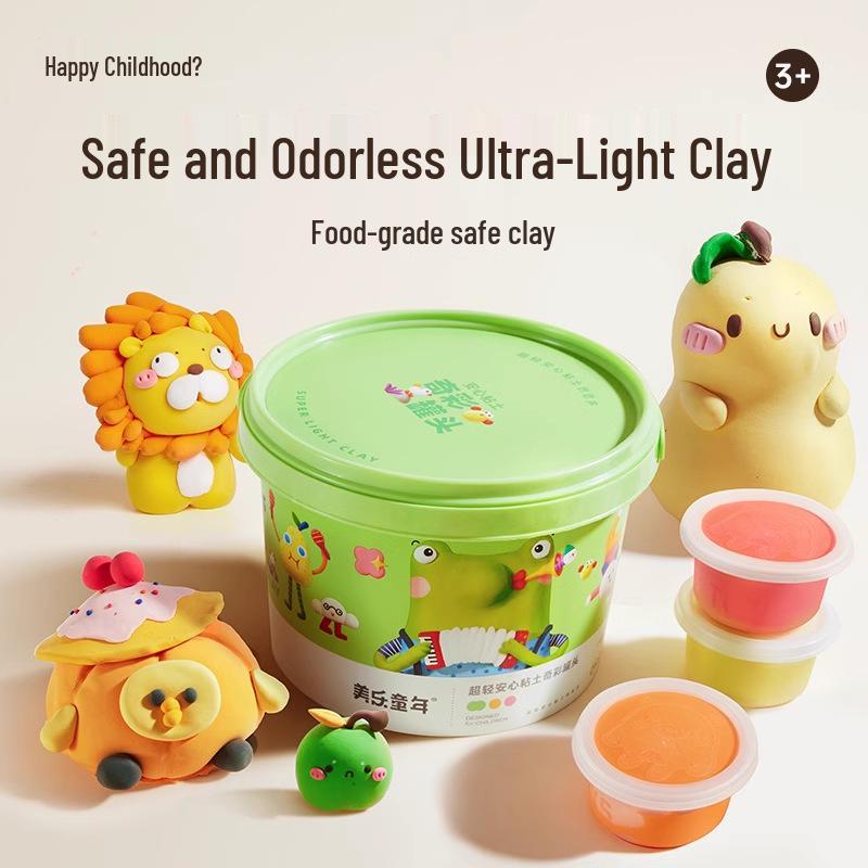 Meile Childhood Non-Toxic Ultralight Clay - 24 Colors for Kids DIY and Kindergarten Play
Meile Childhood Non-Toxic Ultralight Clay - 24 Colors for Kids DIY and Kindergarten Play