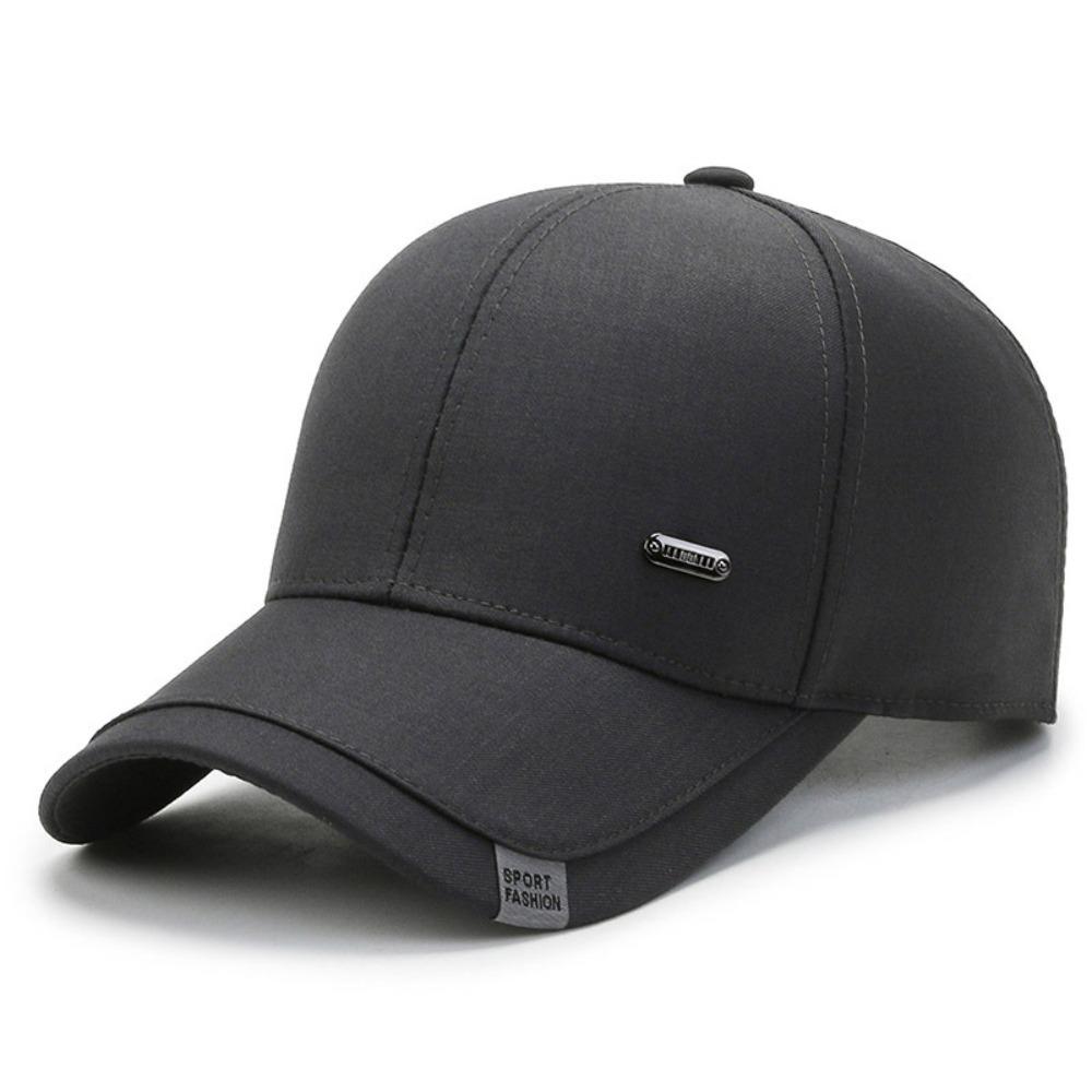 Fashion Solid Color Baseball Cap Korean Style Adjustable Men Peaked Hat Versatile Sunscreen Sunshade Casquette Father сірий
Fashion Solid Color Baseball Cap Korean Style Adjustable Men Peaked Hat Versatile Sunscreen Sunshade Casquette Father сірий