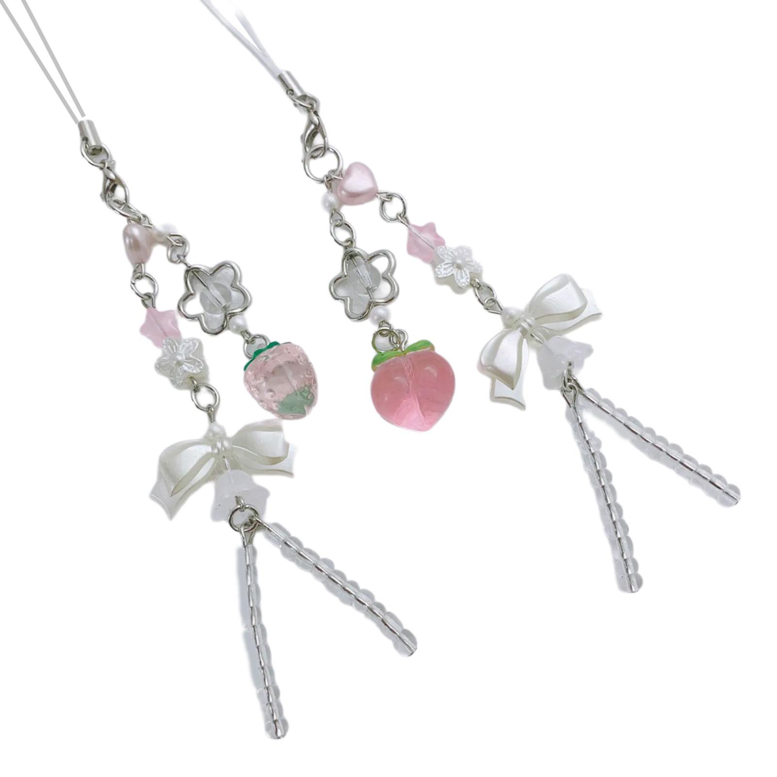 Набор из 2 телефонных аксессуаров Strawberry, шнурок для телефона цвета клубники и персика, текстура сплава, подходит для вечеринок и повседневных нарядов
Набор из 2 телефонных аксессуаров Strawberry, шнурок для телефона цвета клубники и персика, текстура сплава, подходит для вечеринок и повседневных нарядов