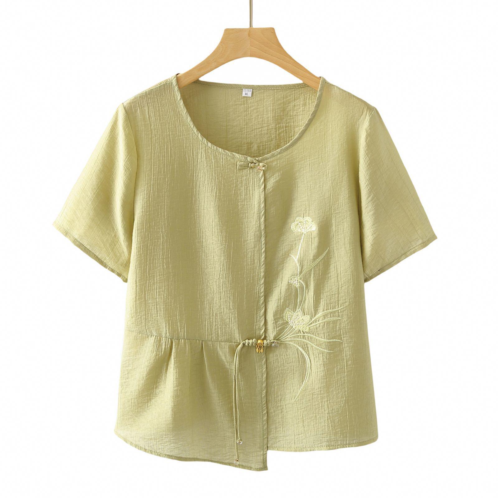 New Summer Short-Sleeve T-Shirt Set for Middle-Aged Women, Plus Size, Two-Piece Outfit, Modern Style for Mothers and Elderly Women XL for 80-105 kg
New Summer Short-Sleeve T-Shirt Set for Middle-Aged Women, Plus Size, Two-Piece Outfit, Modern Style for Mothers and Elderly Women XL for 80-105 kg