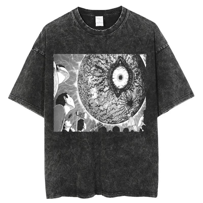 Junji Ito Tomie Manga Cover Vintage Washed Oversized T-Shirt | Unisex Horror Manga Streetwear Tee M синій
Junji Ito Tomie Manga Cover Vintage Washed Oversized T-Shirt | Unisex Horror Manga Streetwear Tee M синій