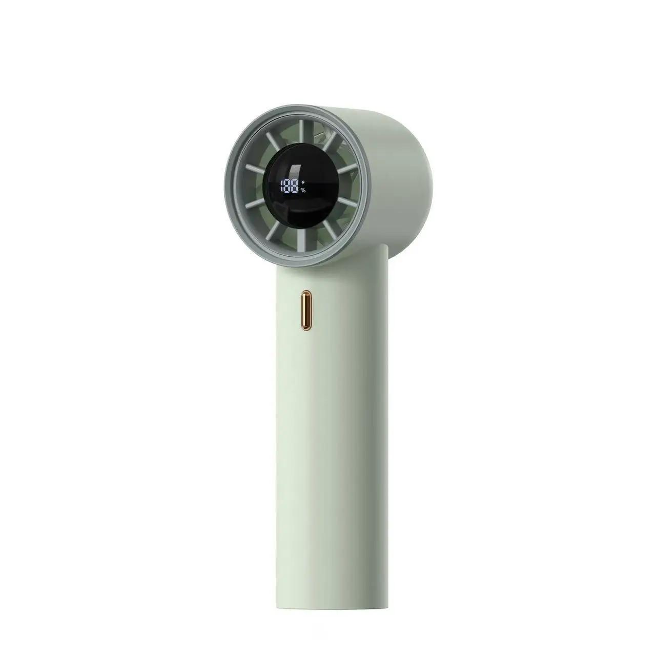 2000mAh Handheld Fan - 100-Speed Adjustable Mini Fan with Digital Display, USB Rechargeable for Outdoor, Office & Travel світло-зелений колір
2000mAh Handheld Fan - 100-Speed Adjustable Mini Fan with Digital Display, USB Rechargeable for Outdoor, Office & Travel світло-зелений колір