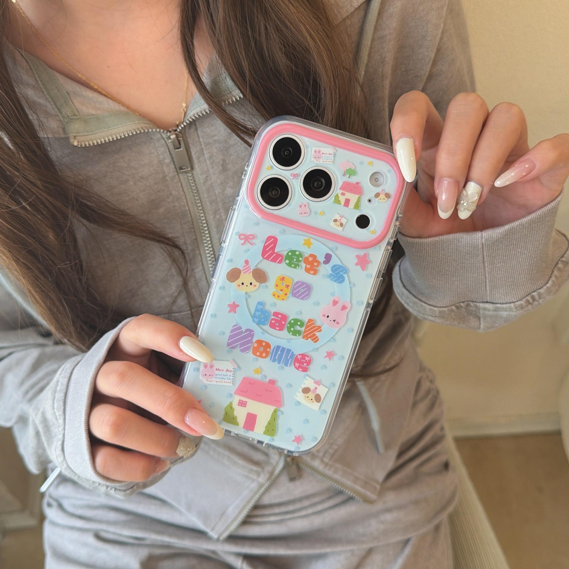 Чехол для телефона с цветными буквами и милым щенком для iPhone 15/16/17 Pro Max iPhone 17 Pro Max
Чехол для телефона с цветными буквами и милым щенком для iPhone 15/16/17 Pro Max iPhone 17 Pro Max