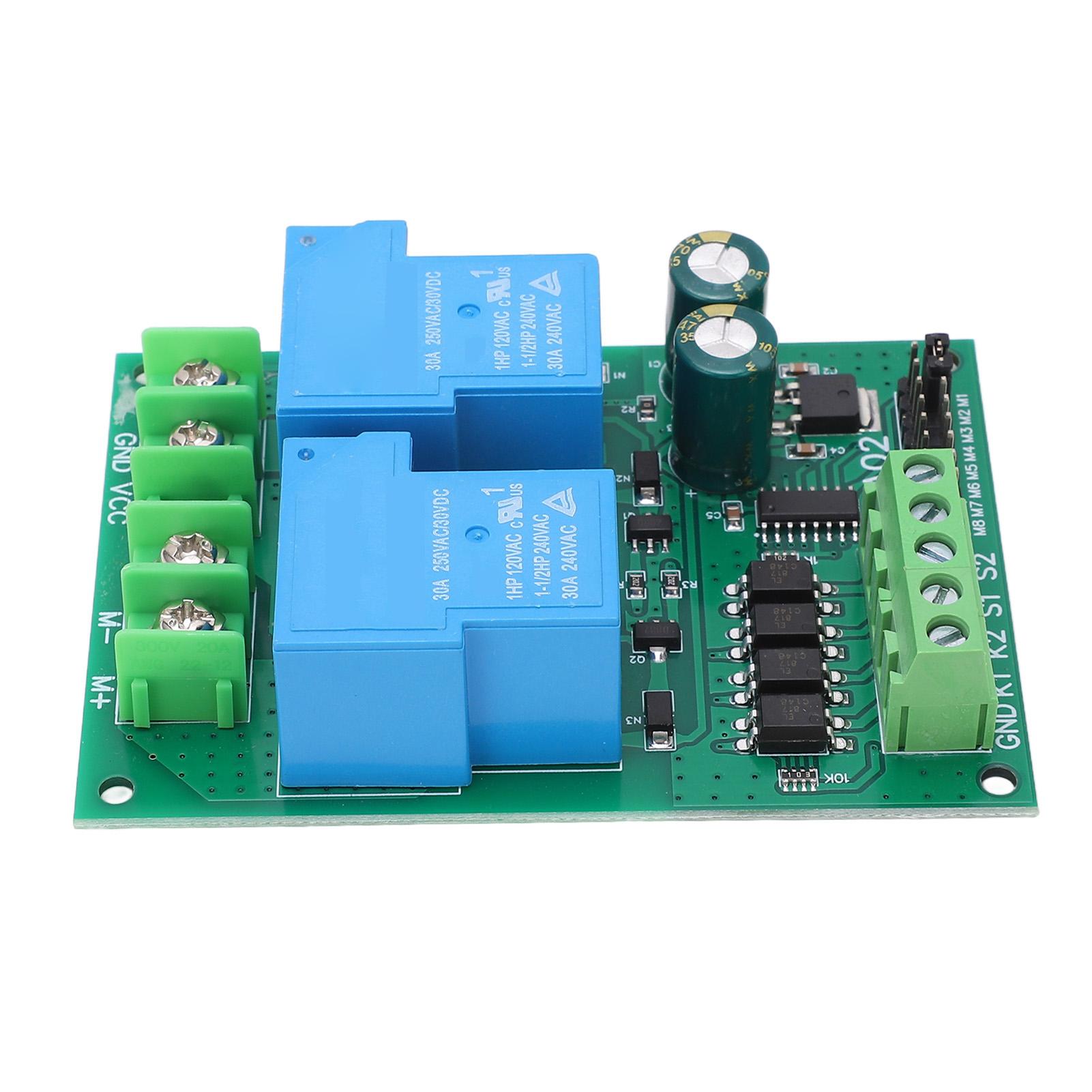 DC Motor Control Board 9 Modes Stable Current 30A Motor Drive Controller Module for Lifting
DC Motor Control Board 9 Modes Stable Current 30A Motor Drive Controller Module for Lifting