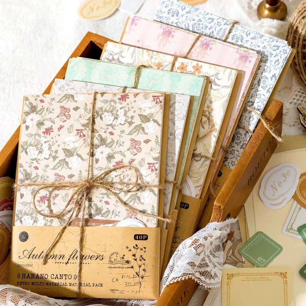 DIY Plant Vintage Paper Multifunctional Scrapbooking Set Stickers Background Paper Room Decoration коричневый
DIY Plant Vintage Paper Multifunctional Scrapbooking Set Stickers Background Paper Room Decoration коричневый