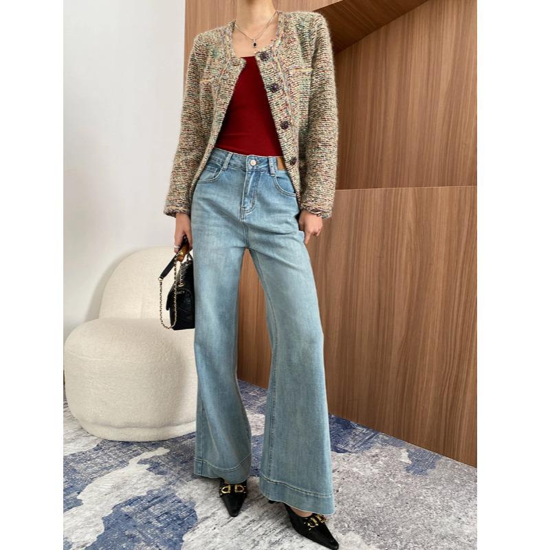 Sinan Lycra High Waist Micro Flare Loose Wide Leg Jeans SN7107 Extra Large світло-синій колір
Sinan Lycra High Waist Micro Flare Loose Wide Leg Jeans SN7107 Extra Large світло-синій колір