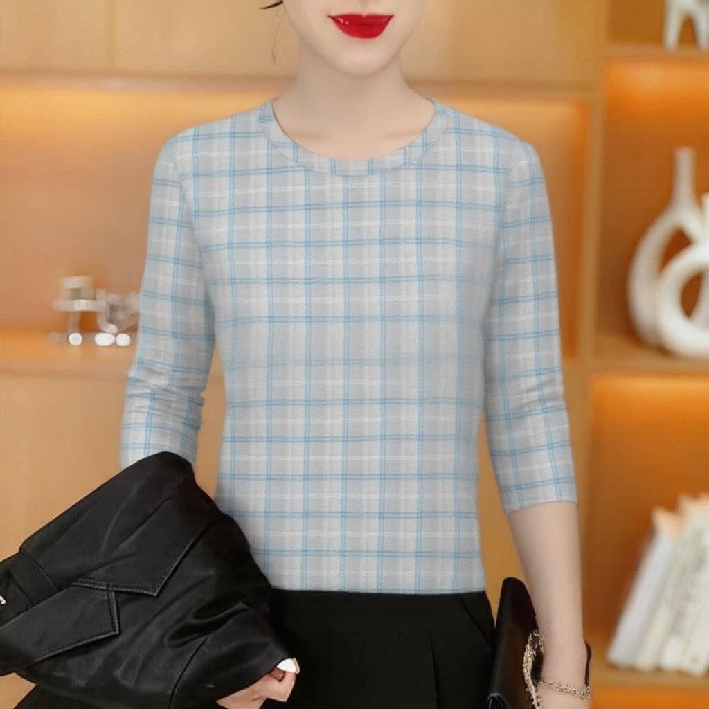2026 Spring Women s Slimming Printed Long-Sleeve Round Neck T-Shirt: Age-Defying & Tummy-Concealing Versatile Top L
2026 Spring Women s Slimming Printed Long-Sleeve Round Neck T-Shirt: Age-Defying & Tummy-Concealing Versatile Top L