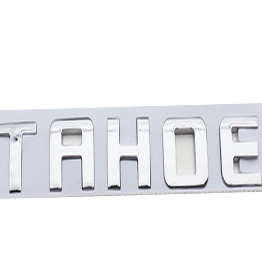 1 Piece Car ABS 3D Logo Letters Rear Bumper Rar Door Trunk Adhesives Sticker For Chevrolet Tahoe Logo Style Sticker Accessories
1 Piece Car ABS 3D Logo Letters Rear Bumper Rar Door Trunk Adhesives Sticker For Chevrolet Tahoe Logo Style Sticker Accessories