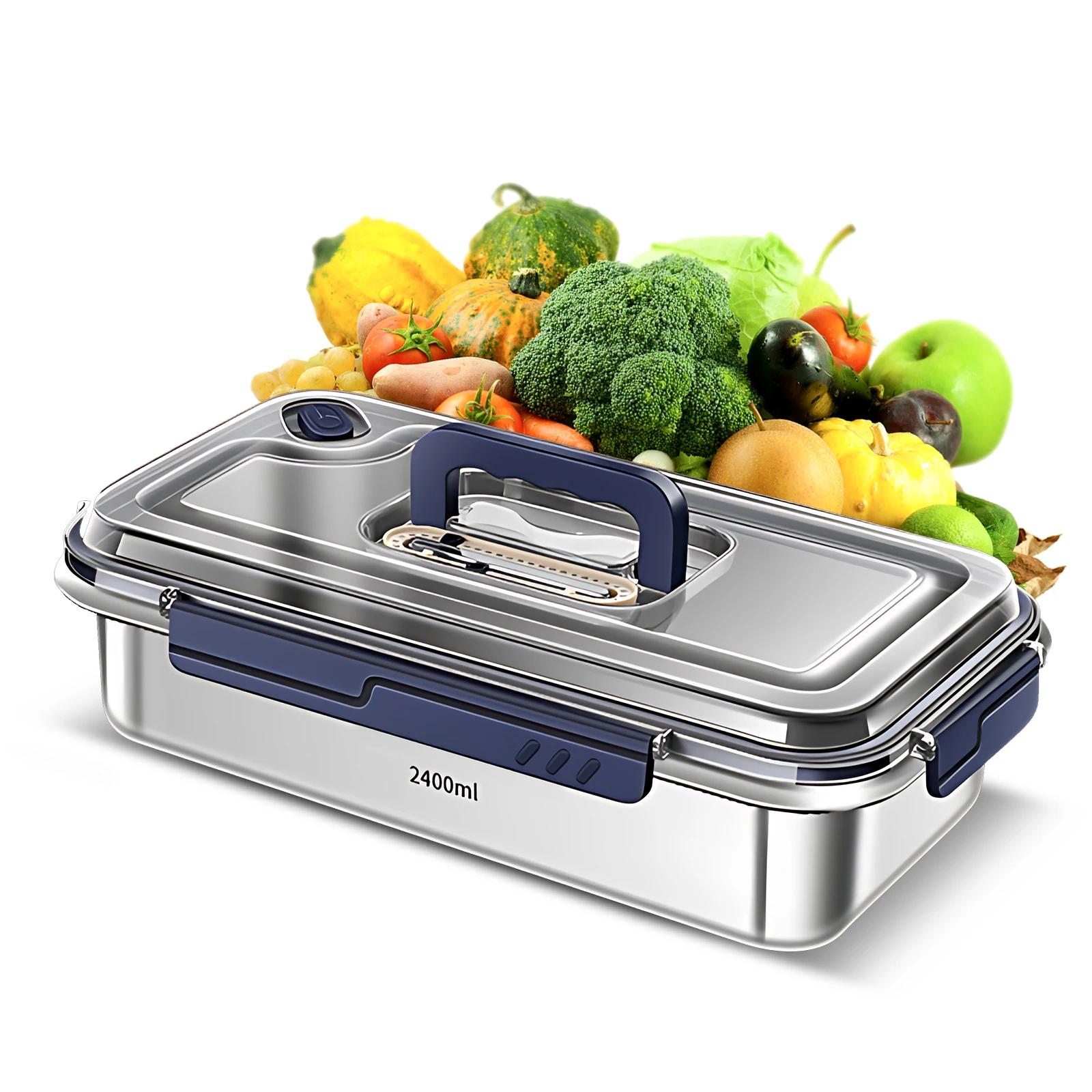 316 Stainless Steel Food Storage Container Set, Airtight Leakproof Kitchen Organizer with Lids, Large Capacity Bento Box
316 Stainless Steel Food Storage Container Set, Airtight Leakproof Kitchen Organizer with Lids, Large Capacity Bento Box