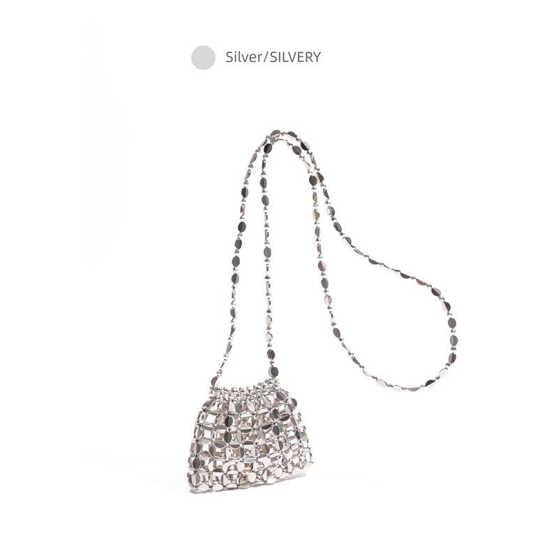 Orange Young Adult Silver Bag Crossbody Mini Bag Cut Out Beaded Woven Bag Easiest for Match Summer Decorative Small Bag Purple Silver
Orange Young Adult Silver Bag Crossbody Mini Bag Cut Out Beaded Woven Bag Easiest for Match Summer Decorative Small Bag Purple Silver
