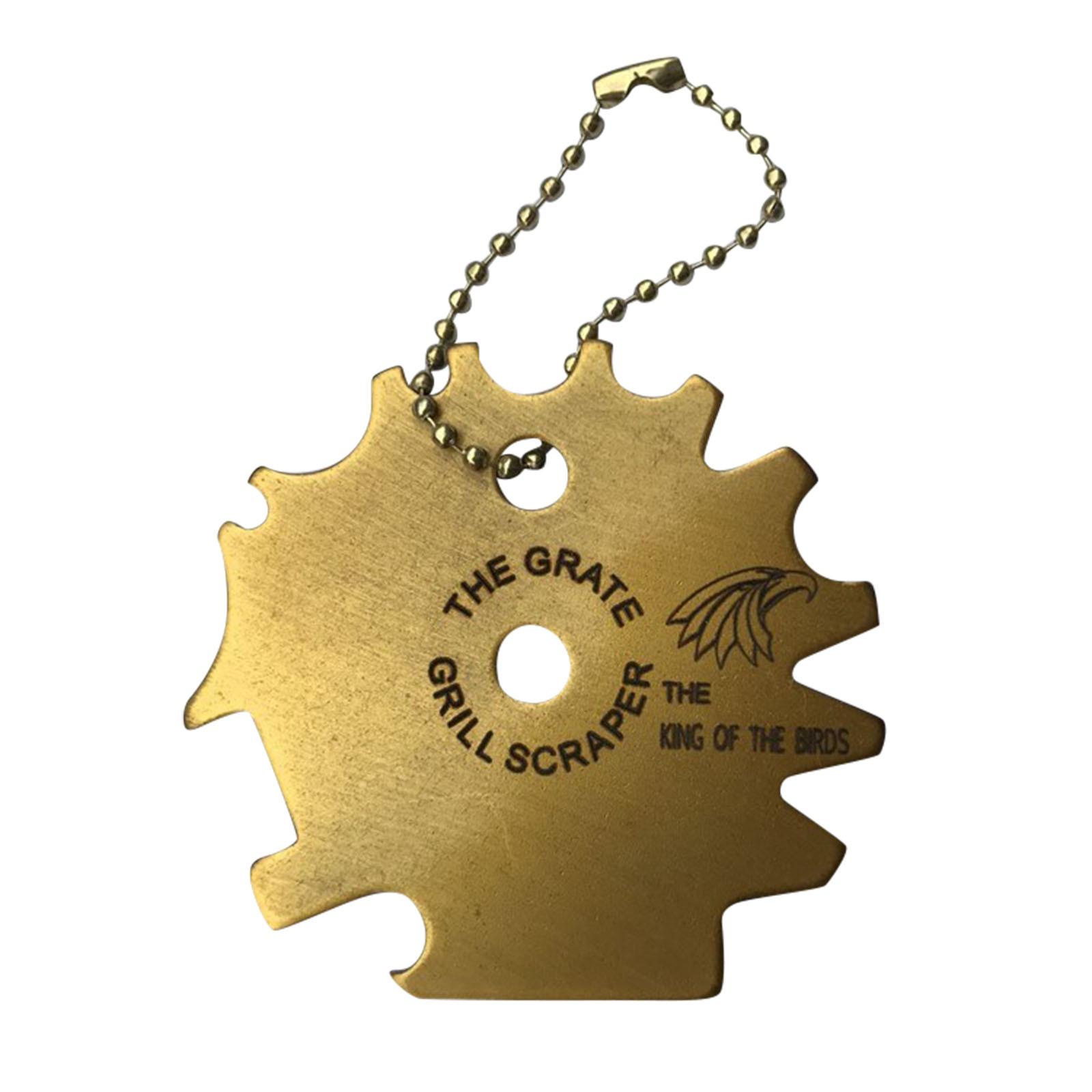 (SU)Новый многофункциональный инструмент для чистки барбекю из нержавеющей стали One size золотой
(SU)Новый многофункциональный инструмент для чистки барбекю из нержавеющей стали One size золотой