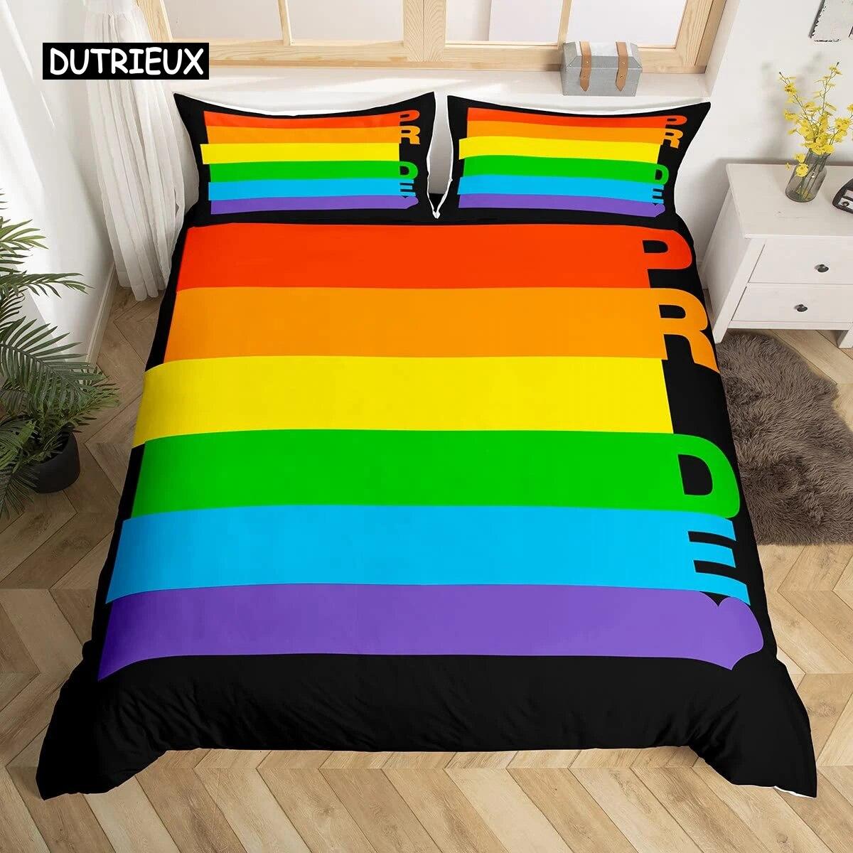 Love is Love Підодіяльник Rainbow Набір постільної білизни Pride for Love Тема романтичної ковдри Барвистий мультяшний автомобіль Покривало Покривало з трьох предметів EU Double(200x200cm)
Love is Love Підодіяльник Rainbow Набір постільної білизни Pride for Love Тема романтичної ковдри Барвистий мультяшний автомобіль Покривало Покривало з трьох предметів EU Double(200x200cm)