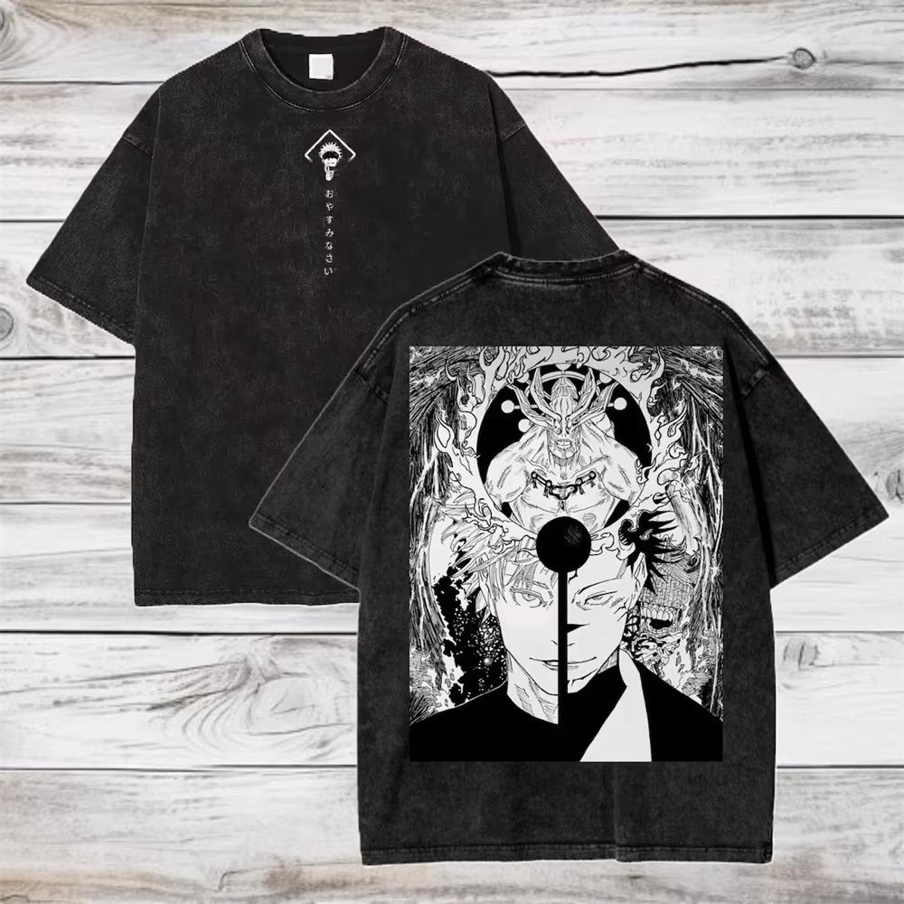Gojo Satoru Jujutsu Kaisen Women Tshirt Washed Cotton Tshirt Men Unisex New Summer Short Sleeve Top Streetwear XL
Gojo Satoru Jujutsu Kaisen Women Tshirt Washed Cotton Tshirt Men Unisex New Summer Short Sleeve Top Streetwear XL