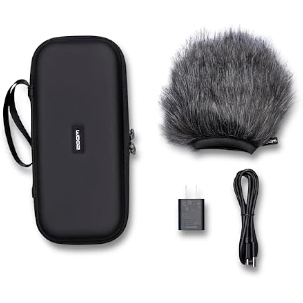 ZOOM Zoom H6 Studio Exclusive Accessory Pack, APH-6ST, Hairy Windscreen Case, USB Type-C Cable, A...
ZOOM Zoom H6 Studio Exclusive Accessory Pack, APH-6ST, Hairy Windscreen Case, USB Type-C Cable, A...