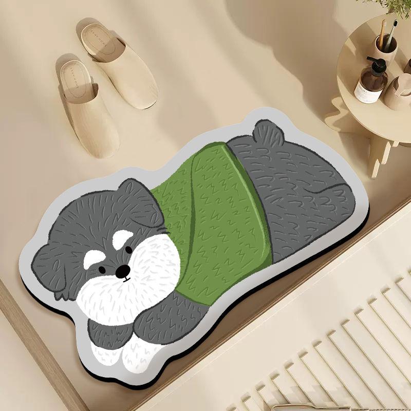 Bathroom diatom mud floor mat entry door mat toilet door toilet water absorbent non-slip foot mat toilet carpet 40X60cm 15.7X23.6in
Bathroom diatom mud floor mat entry door mat toilet door toilet water absorbent non-slip foot mat toilet carpet 40X60cm 15.7X23.6in