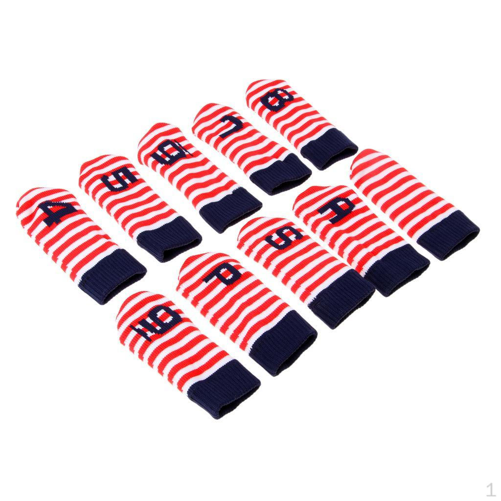 10Pcs Sports Neoprene Knit Golf Club Iron Covers Red
10Pcs Sports Neoprene Knit Golf Club Iron Covers Red