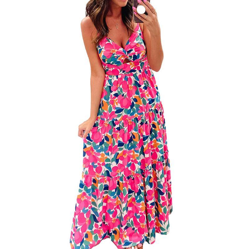 Fashion Plant Florals Printing Slip Dress Female 2024 Summer Thin Sexy V Neck Fashion Women s Dress Rose red Print P620 Size L fit (62.50 kg-70.00 kg
Fashion Plant Florals Printing Slip Dress Female 2024 Summer Thin Sexy V Neck Fashion Women s Dress Rose red Print P620 Size L fit (62.50 kg-70.00 kg