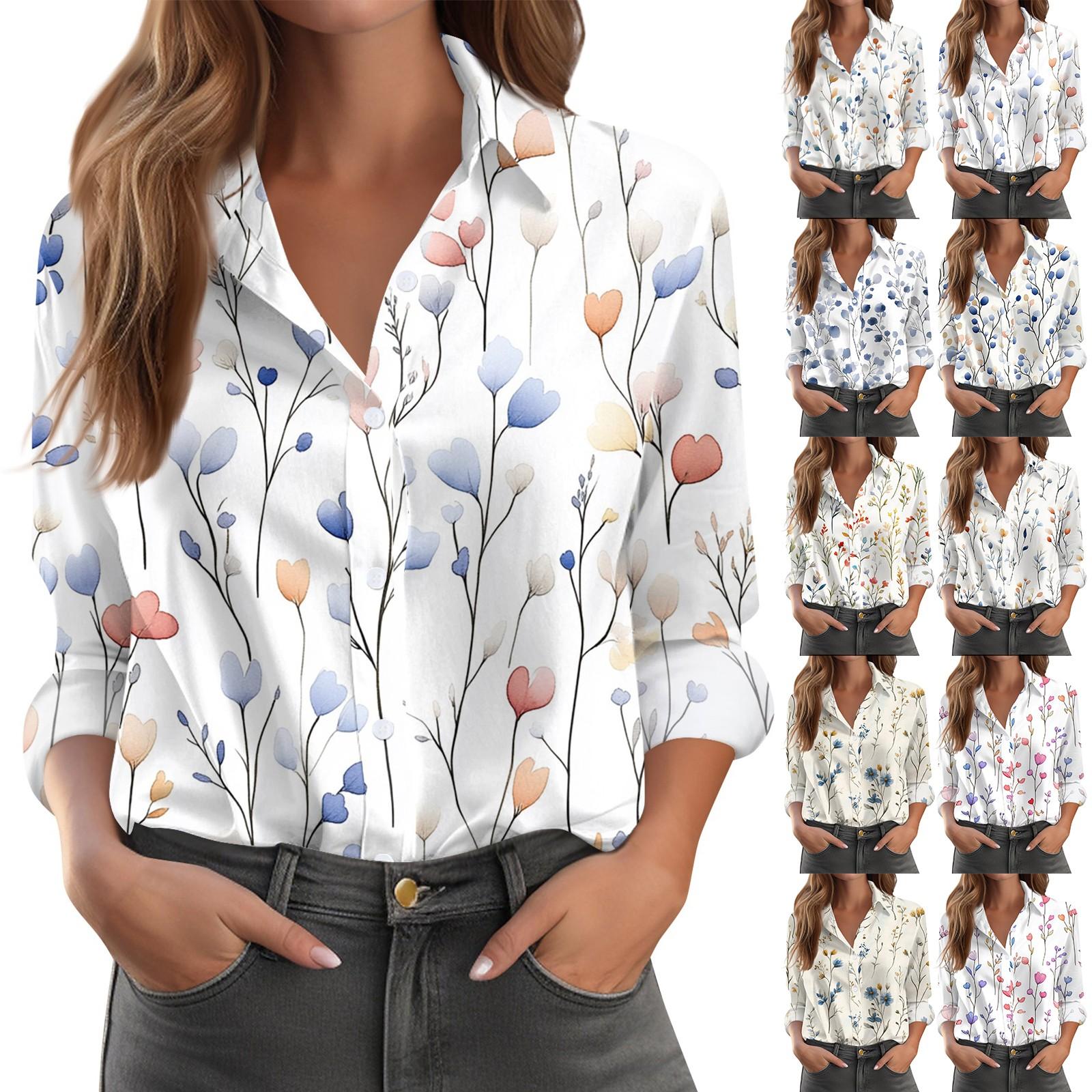 Women s Shirt Blouse Print Button Long Sleeve Casual Basic Shirt Collar Regular Top XL рожевий
Women s Shirt Blouse Print Button Long Sleeve Casual Basic Shirt Collar Regular Top XL рожевий