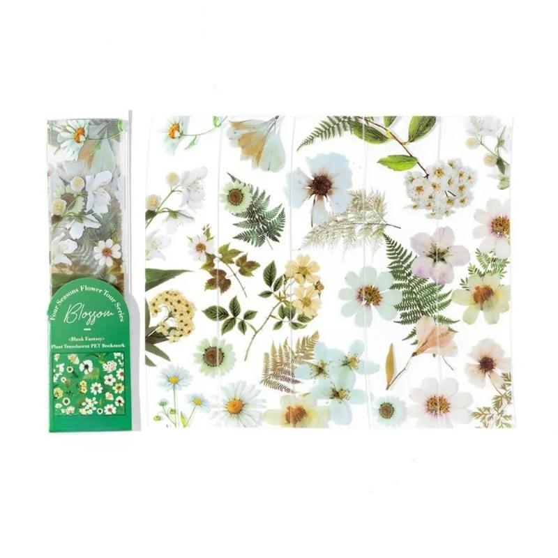 5 шт. полупрозрачных закладок для книг Four Seasons Flower Travel Series из ПВХ, закладки для книг в виде натуральных растений, канцелярские принадлежности
5 шт. полупрозрачных закладок для книг Four Seasons Flower Travel Series из ПВХ, закладки для книг в виде натуральных растений, канцелярские принадлежности