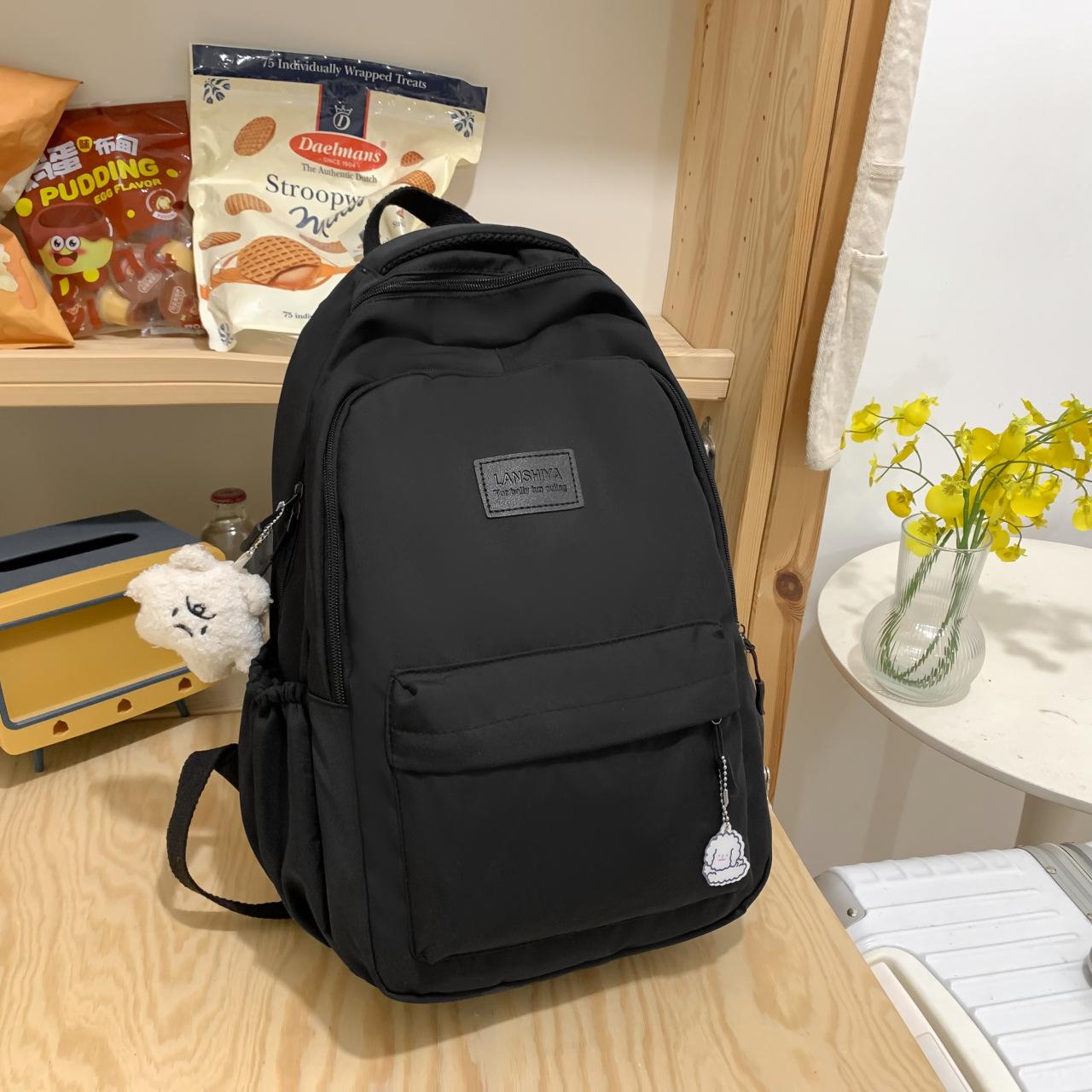2025 Large Capacity Backpack for Girls: Ideal for Elementary, Junior High, and High School Students Single bag + Pendant чорний
2025 Large Capacity Backpack for Girls: Ideal for Elementary, Junior High, and High School Students Single bag + Pendant чорний