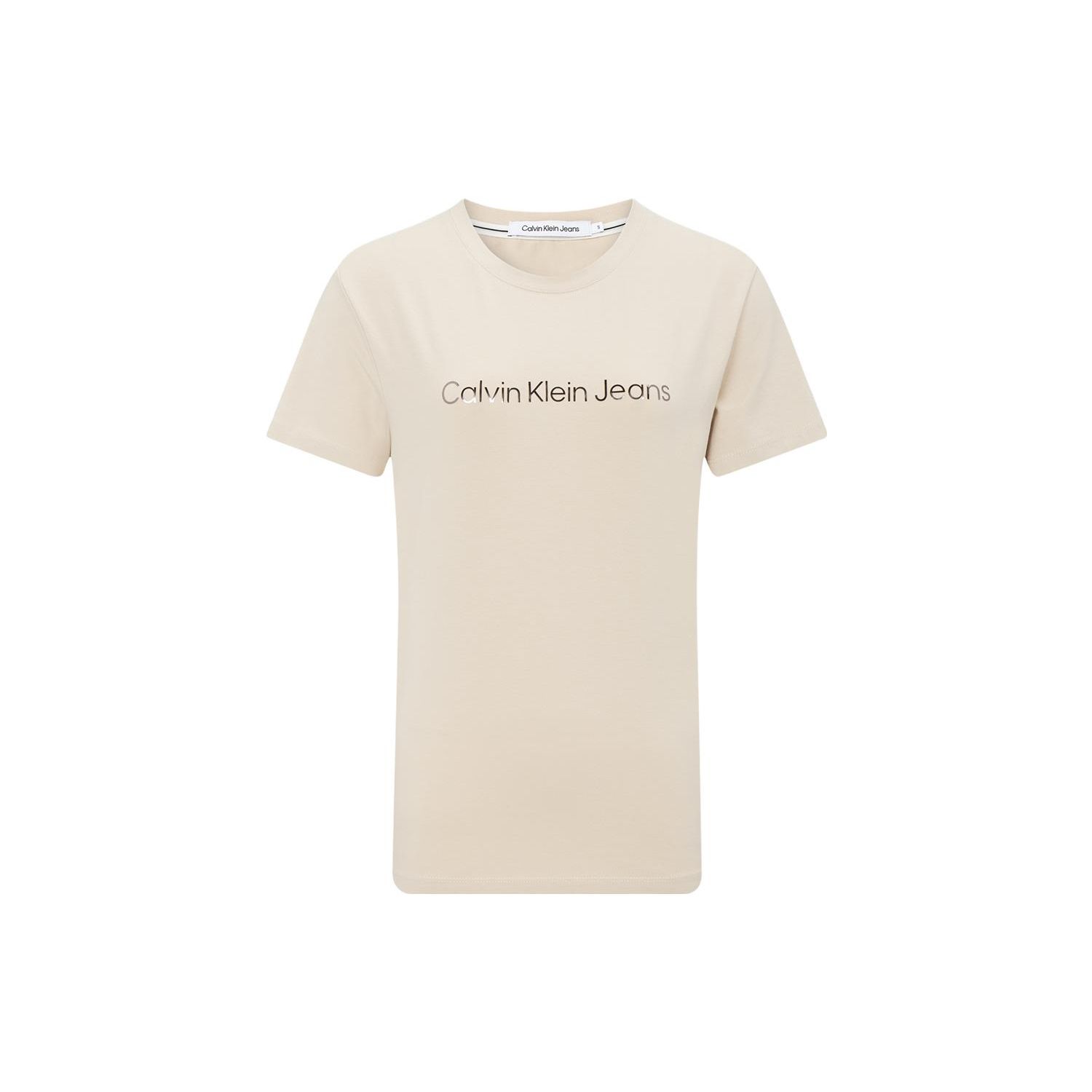 Calvin Klein Футболка с коротким рукавом и круглым вырезом с принтом логотипа и буквами, женские топы светло-коричневого цвета J217960-ACI S
Calvin Klein Футболка с коротким рукавом и круглым вырезом с принтом логотипа и буквами, женские топы светло-коричневого цвета J217960-ACI S