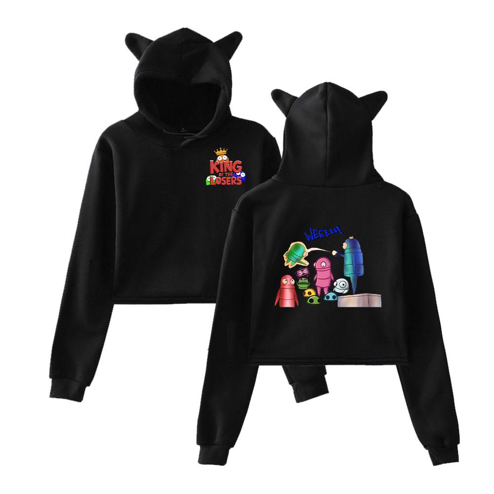 Sexy Women R.E.P.O Cartoon Print Cropped Sweatshirts Oversize Loose Harajuku Pullovers Korean Casual Tops XXS темно-синього кольору
Sexy Women R.E.P.O Cartoon Print Cropped Sweatshirts Oversize Loose Harajuku Pullovers Korean Casual Tops XXS темно-синього кольору