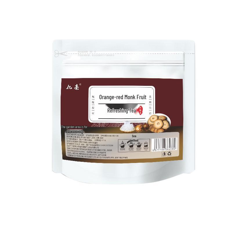 Orange-Red Monk Fruit Moisturizing Tea Triangle Bags - Autumn/Winter Edition 5g * 30 packets (No Sugar)
Orange-Red Monk Fruit Moisturizing Tea Triangle Bags - Autumn/Winter Edition 5g * 30 packets (No Sugar)