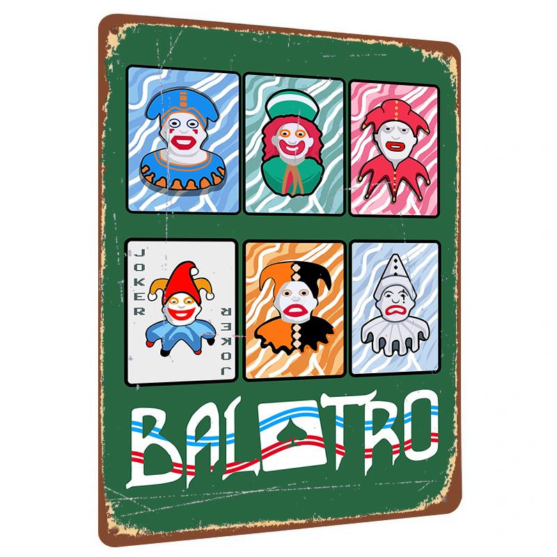 Balatro Джокер Персонаж Металлическое Настенное Искусство Декор Игровой Комнаты Цветной Постер Клоуна для Декора Домашнего Бара 20x30cm(7.8x11.8inch)
Balatro Джокер Персонаж Металлическое Настенное Искусство Декор Игровой Комнаты Цветной Постер Клоуна для Декора Домашнего Бара 20x30cm(7.8x11.8inch)