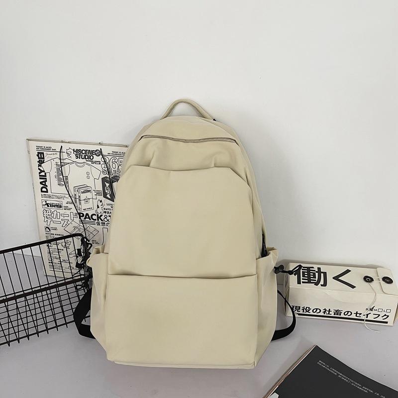 Летний новый нейлоновый плиссированный однотонный рюкзак, модный уличный тренд, унисекс, для пары бежевый
Летний новый нейлоновый плиссированный однотонный рюкзак, модный уличный тренд, унисекс, для пары бежевый