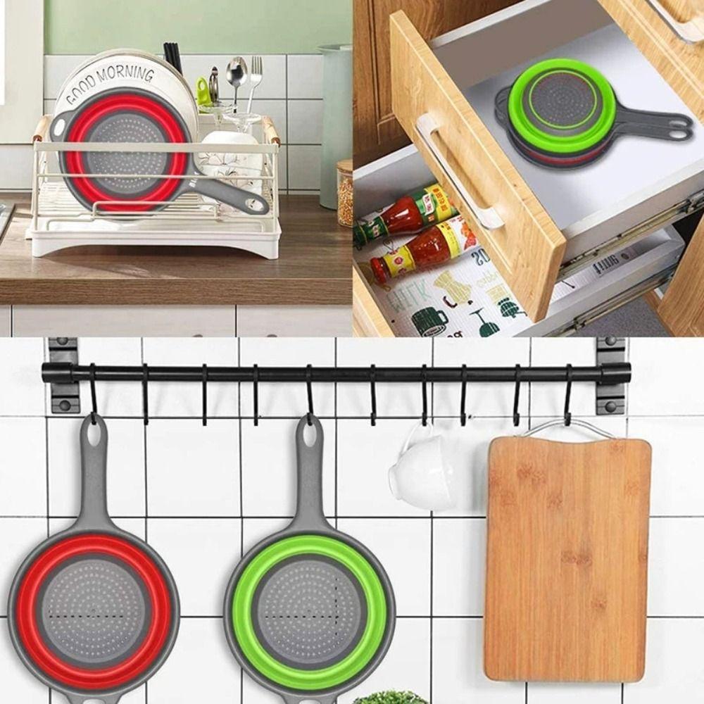 with Long Handle Drain Basket Collapsible Colander Strainer Sink Colander Portable Pasta Strainer
with Long Handle Drain Basket Collapsible Colander Strainer Sink Colander Portable Pasta Strainer