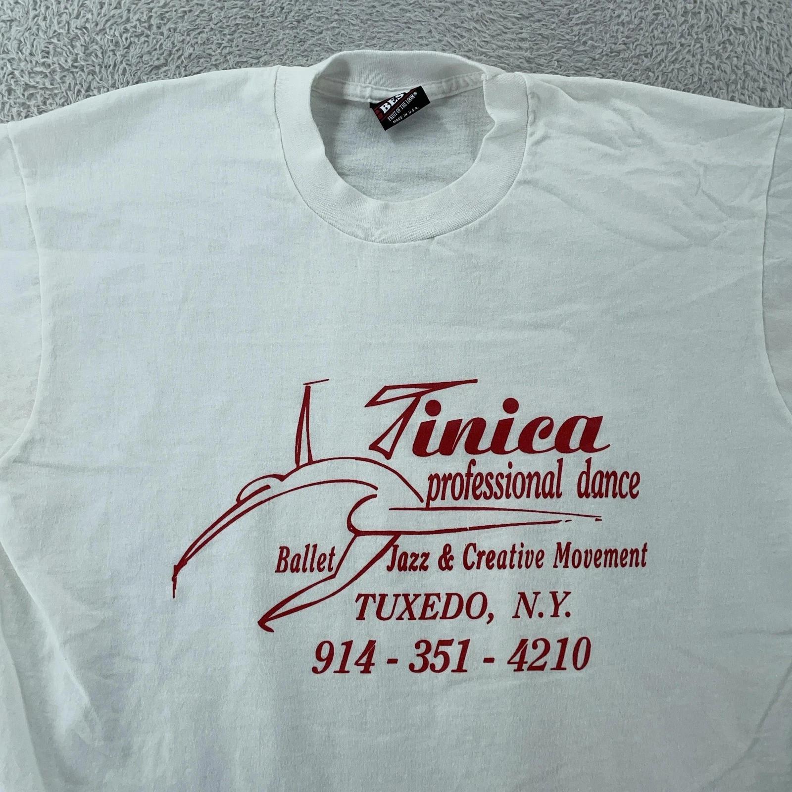 Vintage Tinica Dance Studio Shirt Mens Medium Ballet Jazz Tuxedo New York 90s 4XL
Vintage Tinica Dance Studio Shirt Mens Medium Ballet Jazz Tuxedo New York 90s 4XL