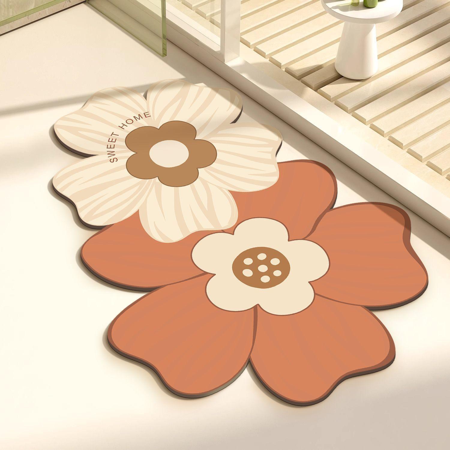 Japanese Style Diatomaceous Ooze Absorbent Pad Quick Drying Soft Pad Bathroom Door Mat Non Slip Carpet Smooth Easy To Maintain 40 x 60cm -S
Japanese Style Diatomaceous Ooze Absorbent Pad Quick Drying Soft Pad Bathroom Door Mat Non Slip Carpet Smooth Easy To Maintain 40 x 60cm -S