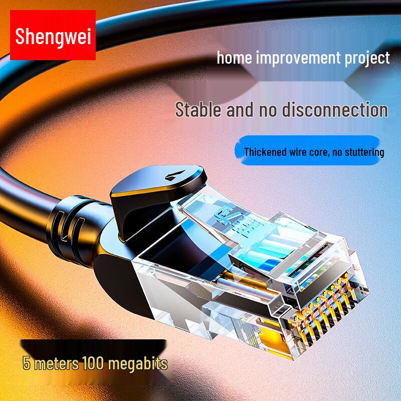 Shengwei Cat5e Ethernet Cable
Shengwei Cat5e Ethernet Cable