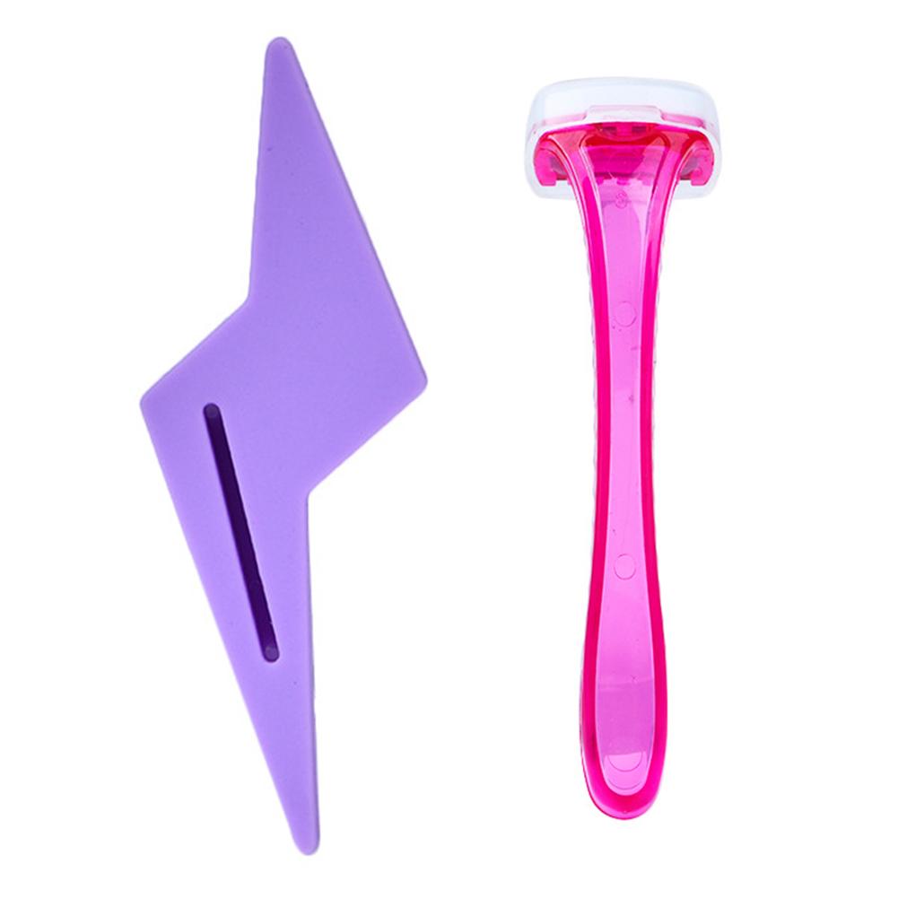 Cheap 1set Bikini Privates Shaving Stencil Set Female Pubic Hair