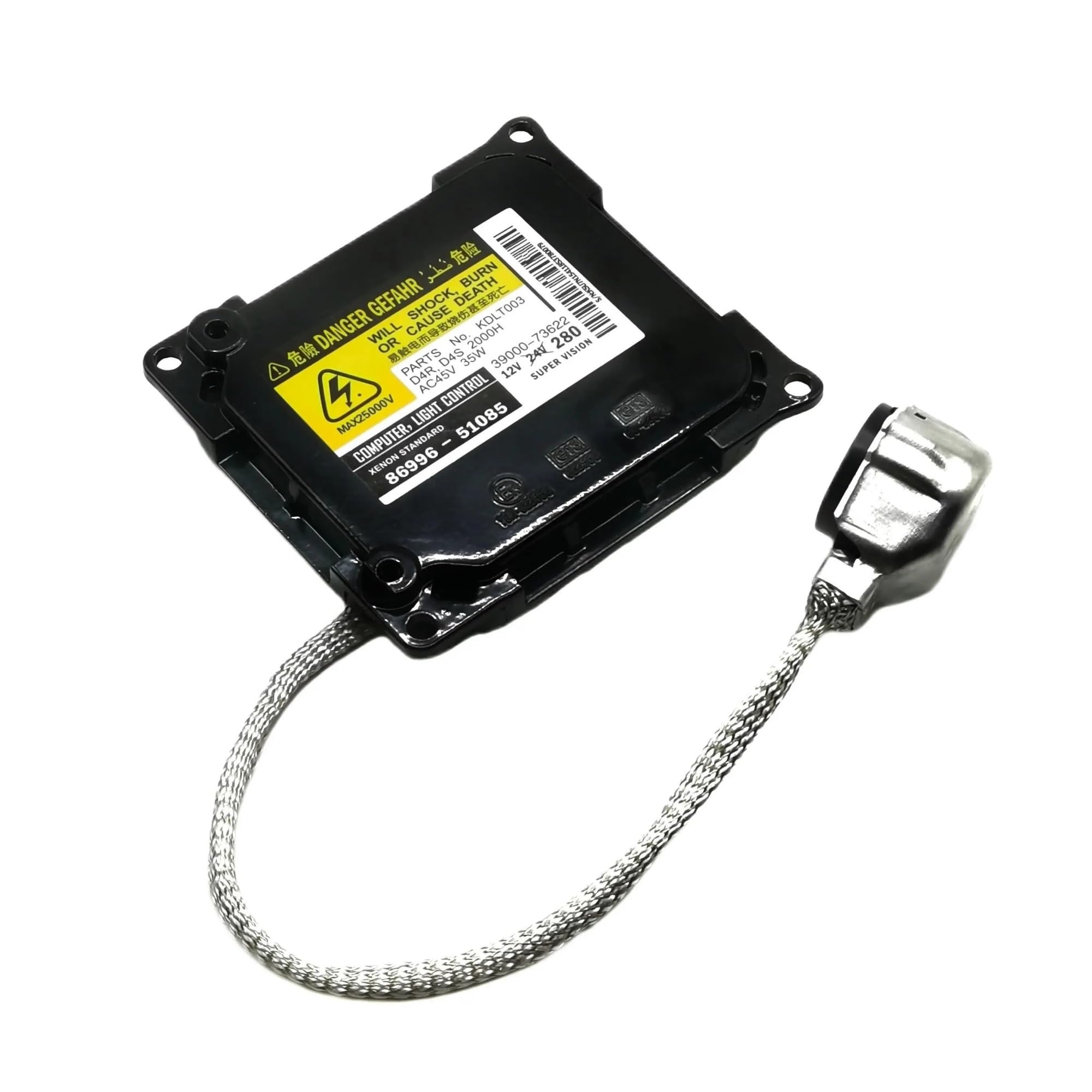 Автомобільний H-ID баласт Сумісний з D2S D2R D4S D4R Ксеноновий реактор Баласт 12В Автомобільна H-ID фара DDLT003 KIOTO KDLT003 85967-51050
Автомобільний H-ID баласт Сумісний з D2S D2R D4S D4R Ксеноновий реактор Баласт 12В Автомобільна H-ID фара DDLT003 KIOTO KDLT003 85967-51050