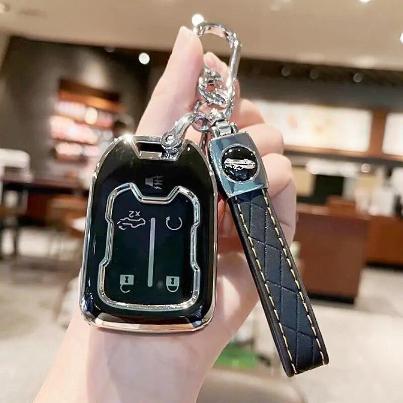 Чехол для брелока с кожаным ремешком для GMC Sierra 1500 2500HD 3500HD Terrain Acadia 2019-2022 гг., умная защита для пульта дистанционного управления
Чехол для брелока с кожаным ремешком для GMC Sierra 1500 2500HD 3500HD Terrain Acadia 2019-2022 гг., умная защита для пульта дистанционного управления