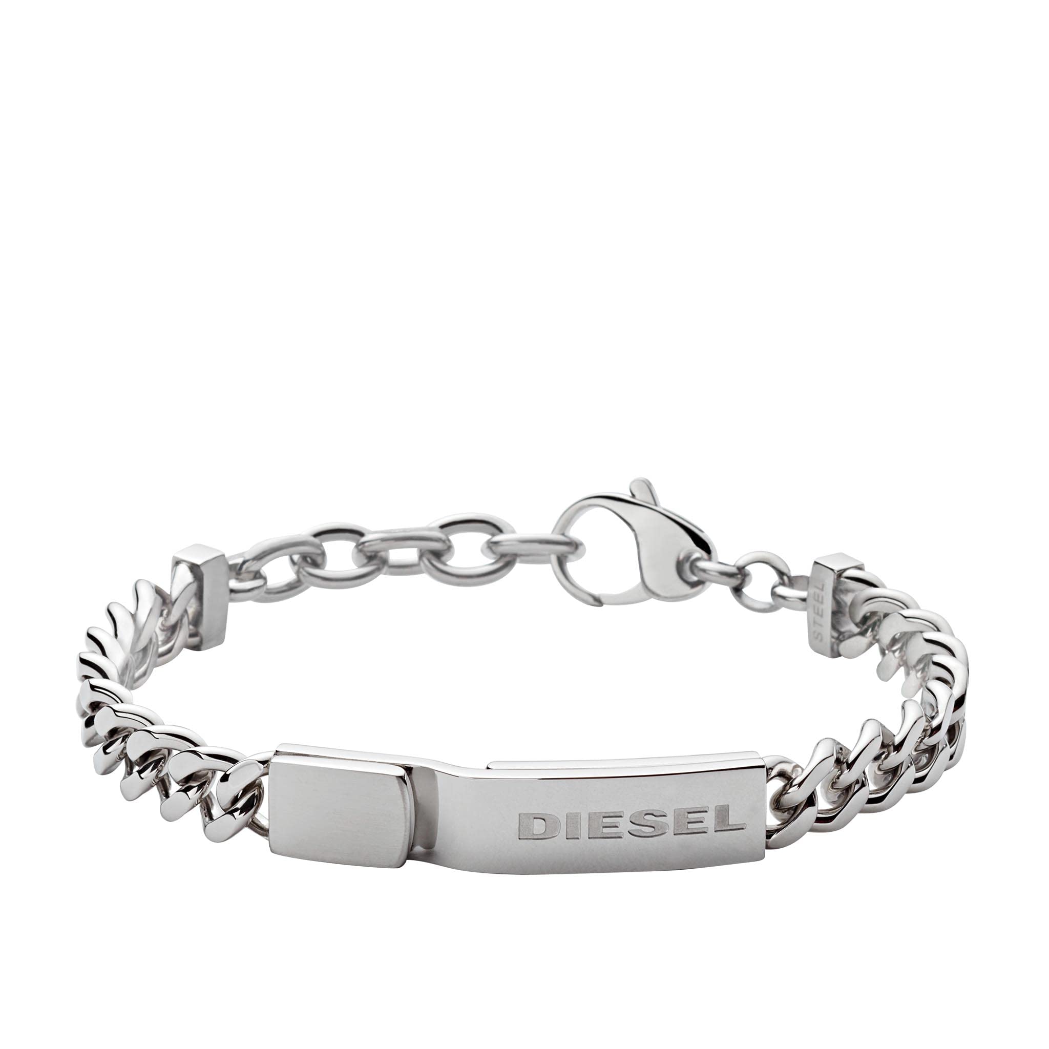 Браслет Diesel из нержавеющей стали для одного мужчины, размер, сталь, драгоценности.
Браслет Diesel из нержавеющей стали для одного мужчины, размер, сталь, драгоценности.