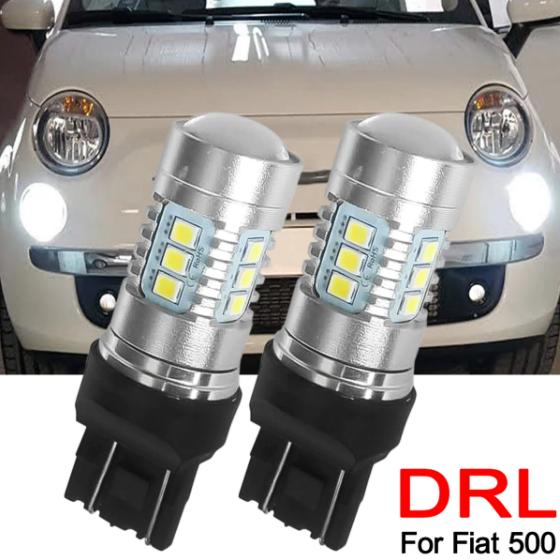 Для Fiat 500 Дневной ходовой свет T20 7443 580 582 W21/5W Фара Светодиодные лампы лампы DRL Белый 6000K 12V Супер яркий
Для Fiat 500 Дневной ходовой свет T20 7443 580 582 W21/5W Фара Светодиодные лампы лампы DRL Белый 6000K 12V Супер яркий